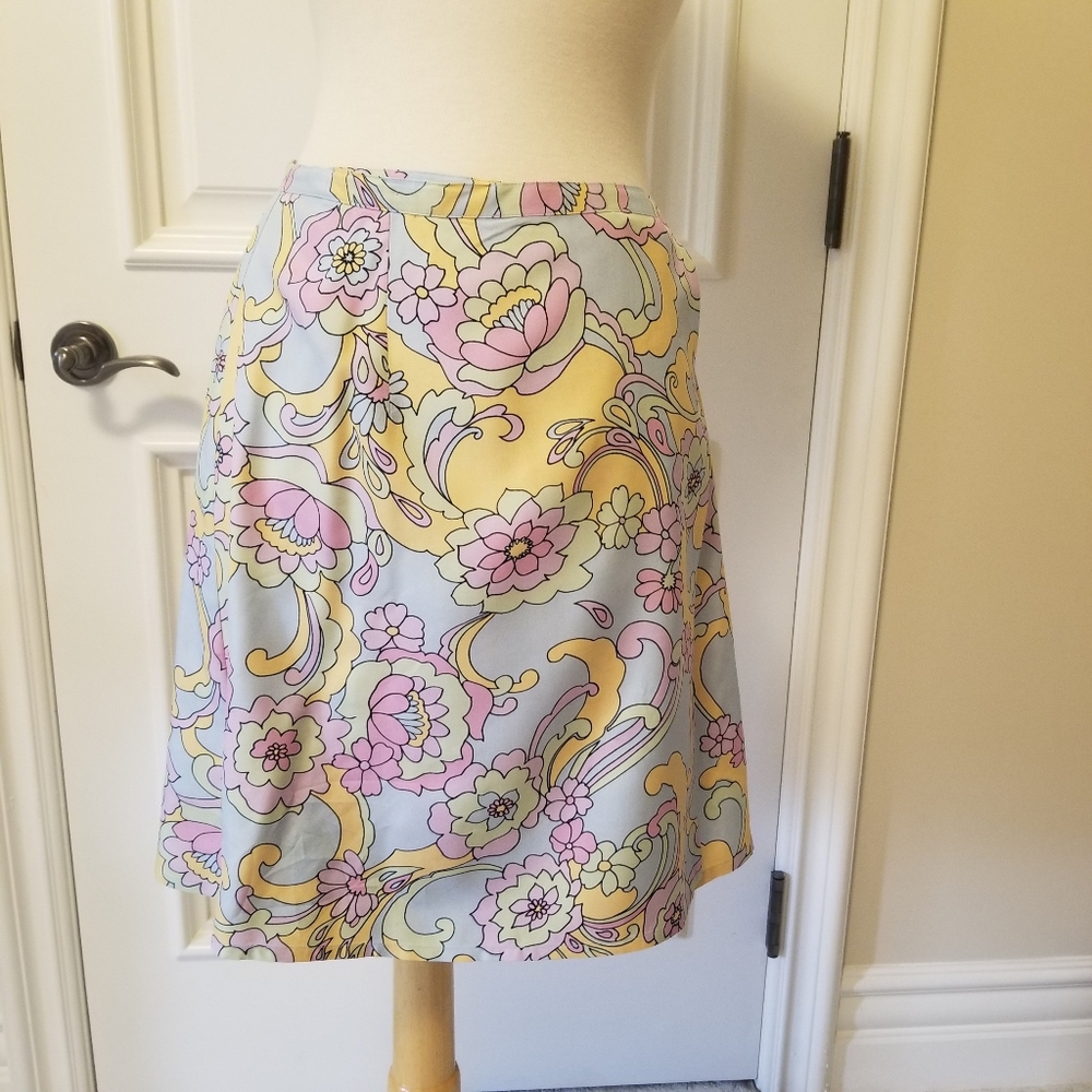 Vintage Silk Skirt